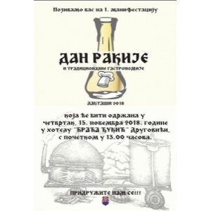 DAN RAKIJE I TRADICIONALNE GASTRONOMIJE LAKTAŠI