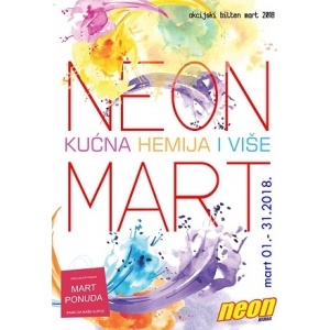 NEON HEMAX AKCIJA MART