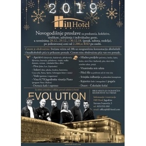 NOVOGODIŠNJE PROSLAVE U HOTELU HILL JAGODINA