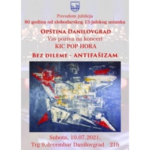 Koncert Kic Pop hor 2021 Danilovgrad